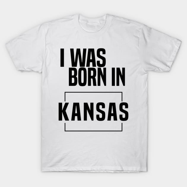 Kansas in United States T-Shirt by C_ceconello